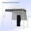 Promotions Iškylantis palapinės stogelis, 210x210x221 cm, Baltas