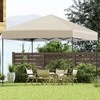 Promotions Iškylantis pavėsinė, 295x295x253-285 cm, balta