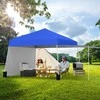 Promotions Išskleidžiamas palapinės stogelis, 426,7x280,4x252,4 cm, Mėlynas