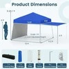 Promotions Išskleidžiamas palapinės stogelis, 426,7x280,4x252,4 cm, Mėlynas