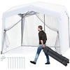 Promotions Iškylantis palapinės stogelis, 302x302x265-275 cm, baltas