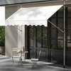 Promotions Ištraukiama markizė, 300x120x210-300 cm, juoda