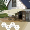 Promotions Ištraukiama markizė su rankena 3x2,5 m smėlio spalvos