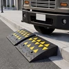 Promotions Įvažiavimo slenksčio rampos 49.5x36.8x16 cm Juoda guma