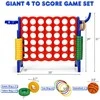 Promotions Jumbo Connect 4 žaidimas, 83.8x33x76.2 cm, Žalia/Mėlyna