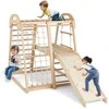Promotions Jungle Gym medinis Montessori laipiojimo rinkinys 198x105x124 cm, įvairiaspalvis
