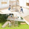 Promotions Jungle Gym medinis Montessori laipiojimo rinkinys 198x105x124 cm, įvairiaspalvis