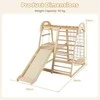 Promotions Jungle Gym medinis Montessori laipiojimo rinkinys 198x105x124 cm, įvairiaspalvis