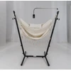 Promotions Kabantis krėslas su stovu, 152x107x96-146 cm, smėlio spalvos