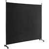 Promotions Kambario pertvara, 185.4x30.5x185.4 cm, Juoda Balta Ruda