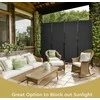 Promotions Kambario pertvara, 220x51x173 cm, juoda