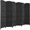Promotions Kambario pertvara, 270.5x1.5x180 cm, juoda, sulankstoma