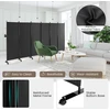 Promotions Kambario pertvara 6 skydai 335x30x173 cm pilka