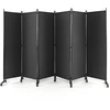 Promotions Kambario pertvara 6 skydai 335x30x173 cm pilka