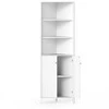 Promotions Kampinė spintelė, 32x58x172.5 cm, Balta, MDF