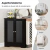 Promotions Kampinė spintelė, 63x32x81.5 cm, juoda, MDF