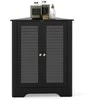 Promotions Kampinė spintelė, 63x32x81.5 cm, juoda, MDF