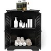 Promotions Kampinė spintelė, 63x32x81.5 cm, juoda, MDF