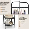 Promotions Paltų stovas, 42,5x42,5x193,5 cm, auksinis