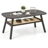 Promotions Kavos staliukas, 100.3x55.9x44.5 cm, Tamsiai pilka