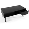 Promotions Kavos staliukas, 109x55x42 cm, Ruda Juoda