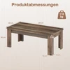 Promotions Kavos staliukas 120x60x46 cm rudas