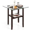 Promotions Kavos staliukas, 61x61x62,2 cm, Rudas