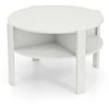 Promotions Kavos staliukas, 74x74x45 cm, baltas