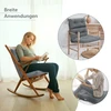 Promotions Kėdės pagalvių rinkinys 56,5x51,5x64,5 cm Pilka Reguliuojama atlošo dalis