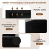 Promotions Knygų lentyna 42x29.5x53.5 cm Juoda Reguliuojama lentyna