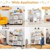 Promotions Knygų lentyna, 93x29,5x102 cm, Balta (Ekspozicinė prekė)