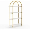 Promotions Knygų lentyna Arkinė 4 aukštų 95x35x156 cm Balta Metalas
