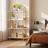 Promotions Knygų lentyna Arkinė 4 aukštų 95x35x156 cm Balta Metalas