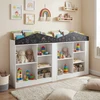 Promotions Knygų lentyna Namo forma 94x30x102 cm Balta MDF