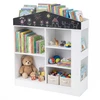 Promotions Knygų lentyna Namo forma 94x30x102 cm Balta MDF