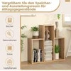 KNYGA Promotions Knygų spinta, 29,5x84x83,5 cm, Natūrali