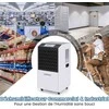 Promotions Komercinis drėgmės surinktuvas, 42,5x42x81,5 cm, baltas ir juodas