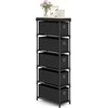 Promotions Komoda, 40x19x101 cm, Juoda