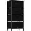Promotions Komoda, 45x30x95 cm, Juoda, Metalinis rėmas