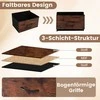 Promotions Komoda, 45x30x95 cm, ruda, audinio laikymas