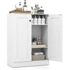 Promotions Komoda, 60x30x80 cm, Balta, Medis