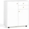Promotions Komoda bufetas, 74x35x85.5 cm, balta, su laikymo vieta