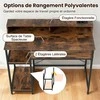 Promotions Kompiuterio stalas, 106x48x90 cm, Rudas