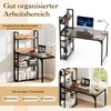 Promotions Kompiuterio stalas, 120x65x130 cm, Rudas