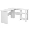 Promotions Kompiuterio stalas, 130x130x74 cm, baltas