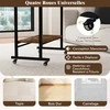 Promotions Kompiuterio stalas, 80x50x78 cm, Rudas