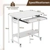 Promotions Kompiuterinis stalas, 80x50x78 cm, Rudas