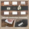 Promotions Konferencijų stalas 180x96x76 cm rudas, tinklelinė saugykla, kabelių tvarkymas