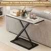 Promotions Konsolės stalas, 100x40x77 cm, baltas ir juodas