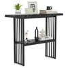 Promotions Konsolės stalas, 120x29x92,5 cm, Juodas